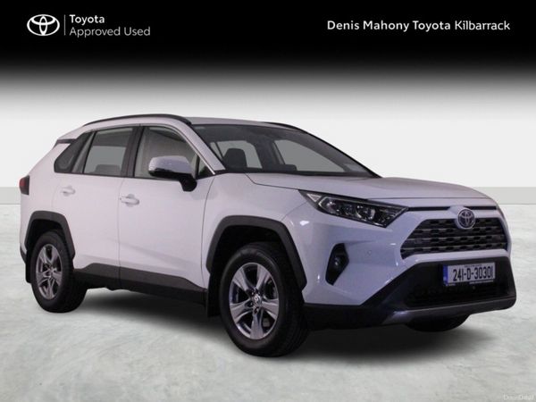 Toyota RAV4 SUV, Petrol Hybrid, 2024, White