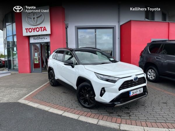Toyota RAV4 SUV, Petrol Hybrid, 2024, White