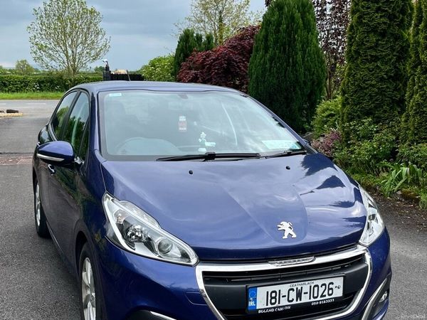 Peugeot 208 Hatchback, Petrol, 2018, Blue