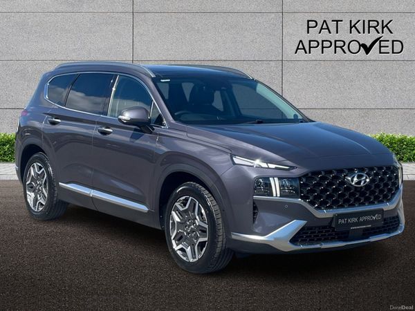 Hyundai Santa Fe Estate, Petrol Hybrid, 2022, Blue