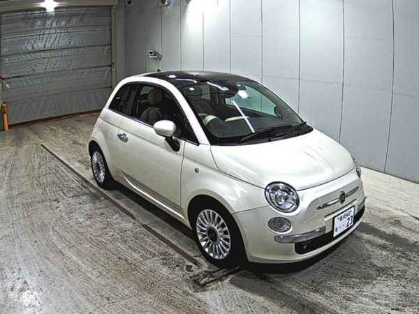 Fiat 500 Hatchback, Petrol, 2013, White