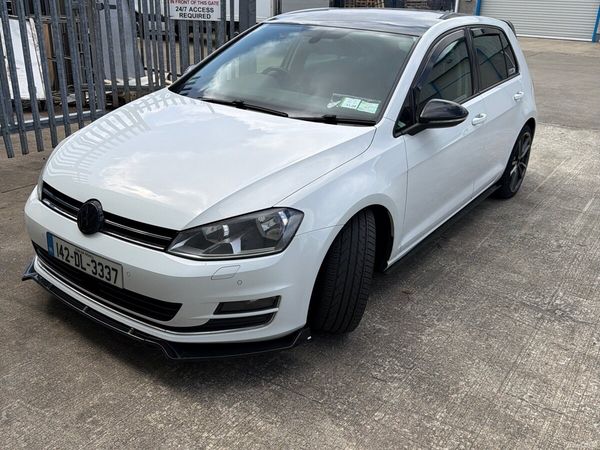 Volkswagen Golf Hatchback, Diesel, 2014, White