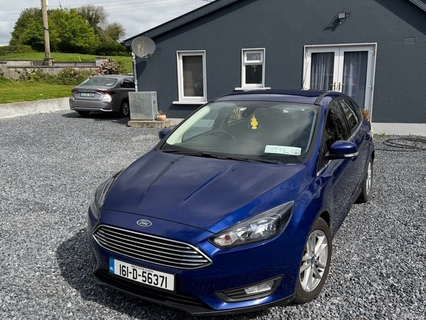 Ford Focus Hatchback, Diesel, 2016, Blue