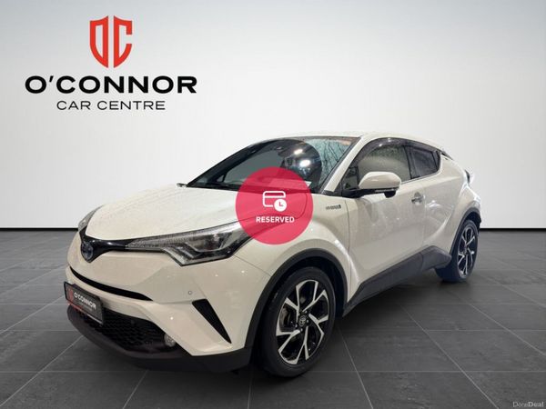 Toyota C-HR SUV, Petrol Hybrid, 2018, White