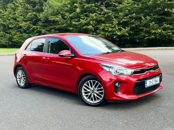 Kia Rio Hatchback, Petrol, 2017, Red
