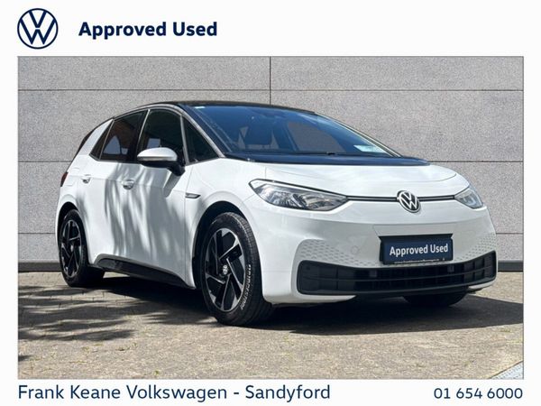 Volkswagen ID.3 Hatchback, Electric, 2020, White