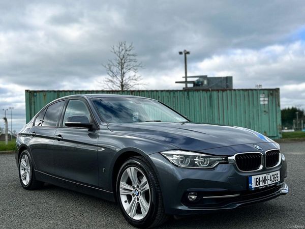 BMW 3-Series Saloon, Petrol Plug-in Hybrid, 2018, Grey