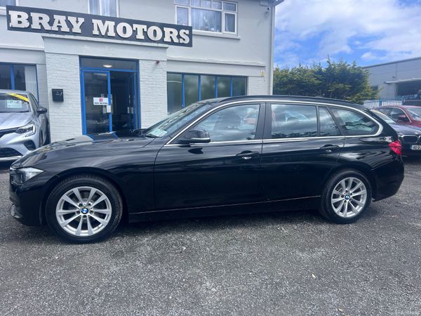 BMW 3-Series Estate, Petrol, 2017, Black