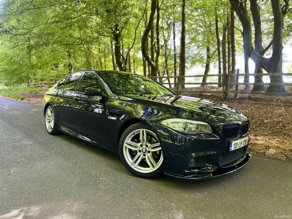 BMW 5-Series Saloon, Diesel, 2013, Black