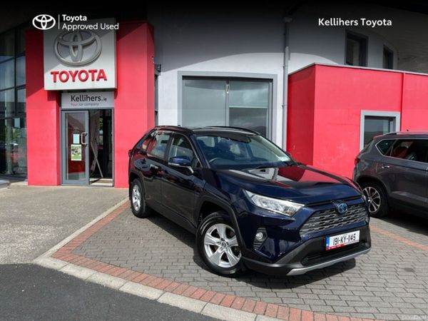 Toyota RAV4 SUV, Petrol Hybrid, 2019, Blue