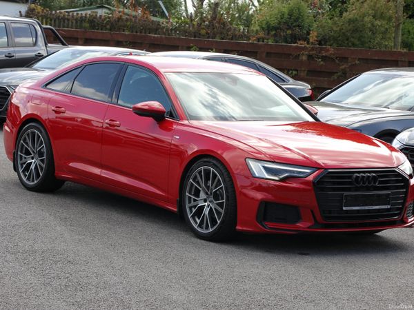 Audi A6 Saloon, Diesel, 2022, Red