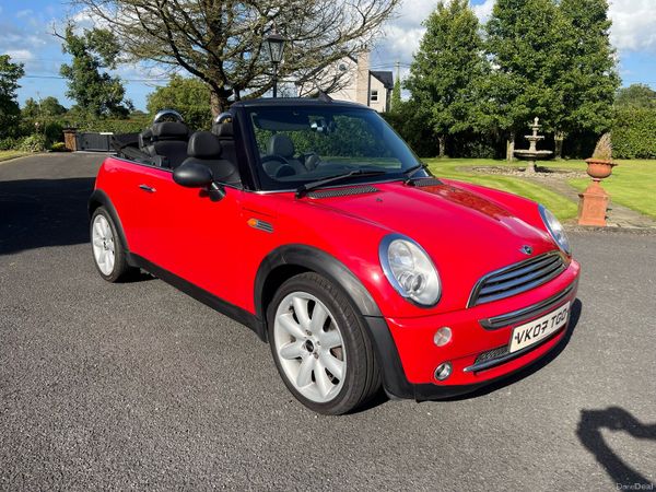 Mini Cooper Convertible, Petrol, 2007, Red