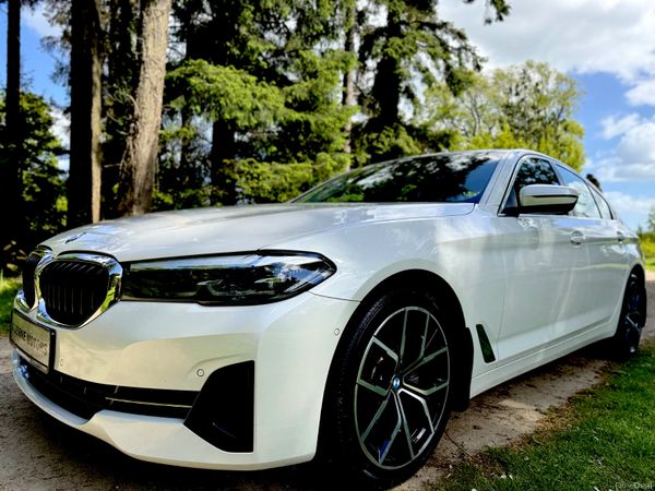BMW 5-Series Saloon, Diesel, 2023, White