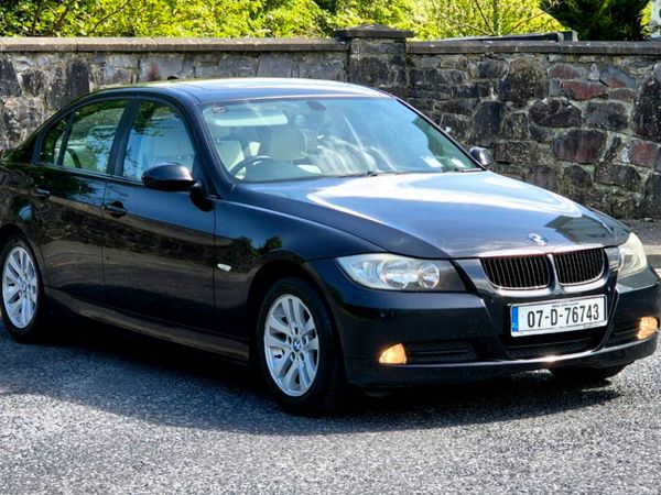 BMW 3-Series Saloon, Petrol, 2007, Black