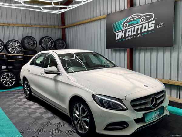 Mercedes-Benz C-Class Saloon, Diesel, 2015, White