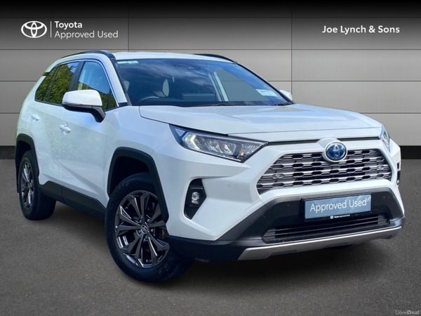 Toyota RAV4 SUV, Petrol Hybrid, 2023, White