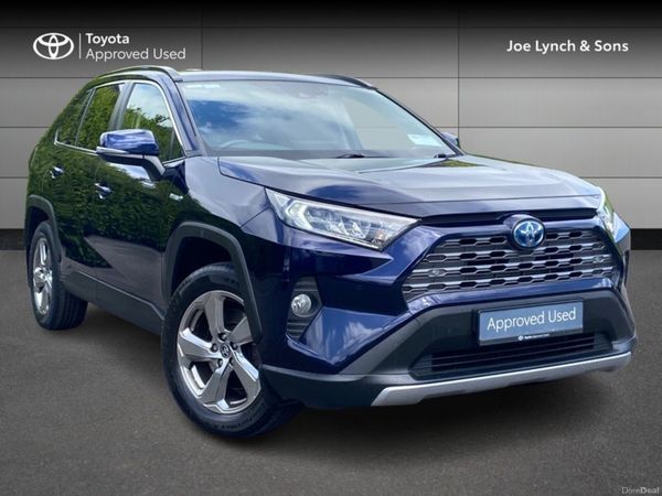 Toyota RAV4 SUV, Petrol Hybrid, 2022, Blue
