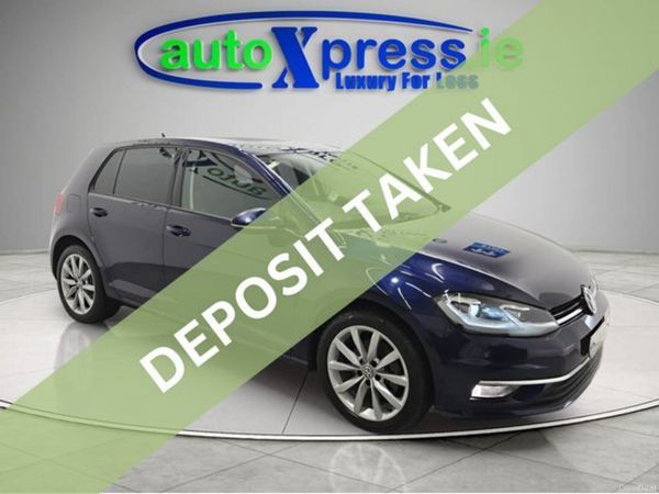 Volkswagen Golf Hatchback, Petrol, 2019, Blue