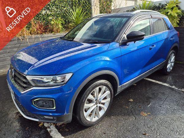 Volkswagen T-Roc SUV, Diesel, 2021, Blue