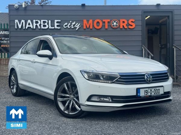 Volkswagen Passat Saloon, Diesel, 2019, White