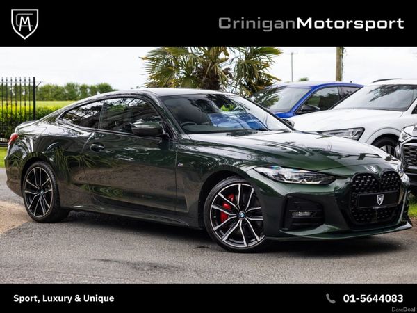 BMW 4-Series Coupe, Diesel, 2022, Green