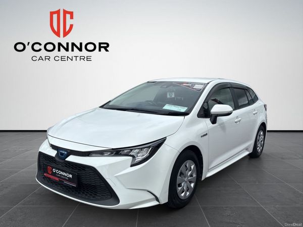 Toyota Corolla Estate, Petrol Hybrid, 2020, White