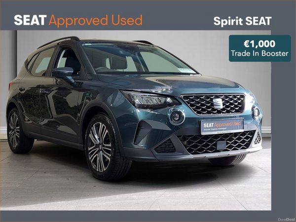 SEAT Arona SUV, Petrol, 2022, Green