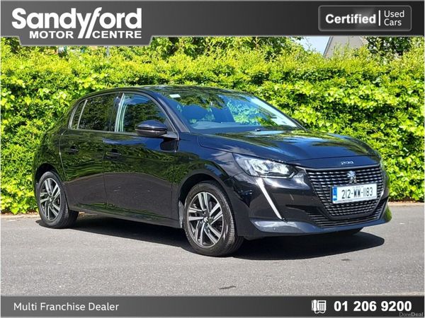 Peugeot 208 Hatchback, Diesel, 2021, Black