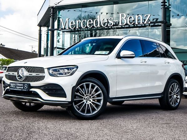 Mercedes-Benz GLC SUV, Diesel Plug-in Hybrid, 2022, White