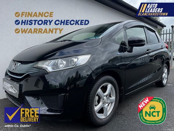 Honda Fit Hatchback, Petrol Hybrid, 2014, Black