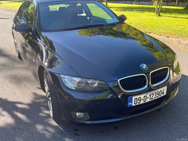BMW 3-Series Coupe, Petrol, 2009, Black