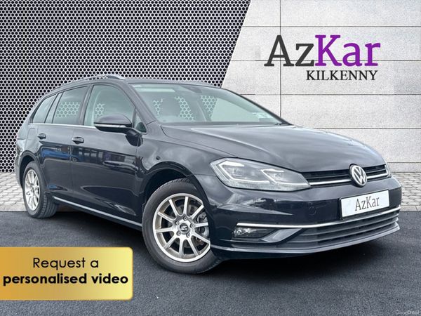 Volkswagen Golf Estate, Petrol, 2018, Black