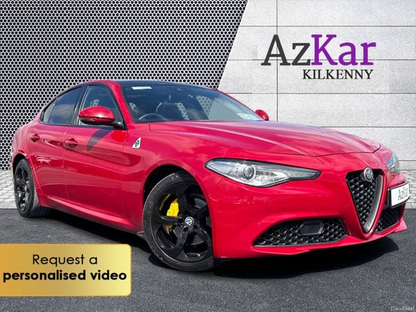 Alfa Romeo Giulia Saloon, Diesel, 2018, Red