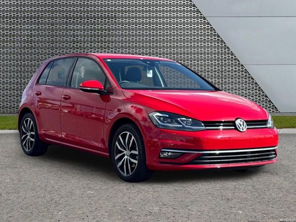 Volkswagen Golf Hatchback, Petrol, 2020, Red