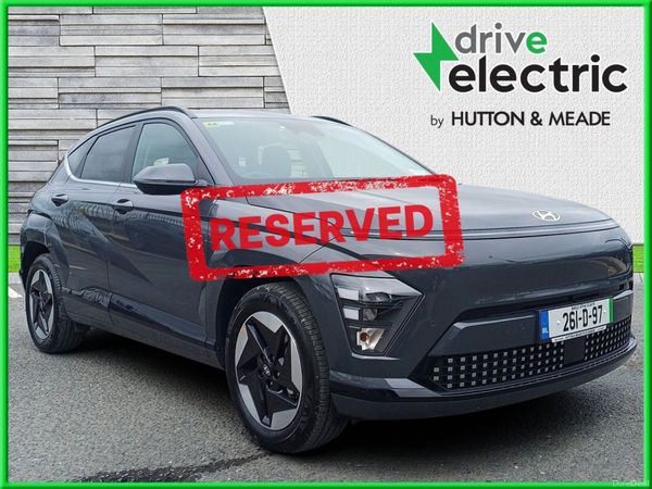 Hyundai KONA SUV, Electric, 2026, Grey