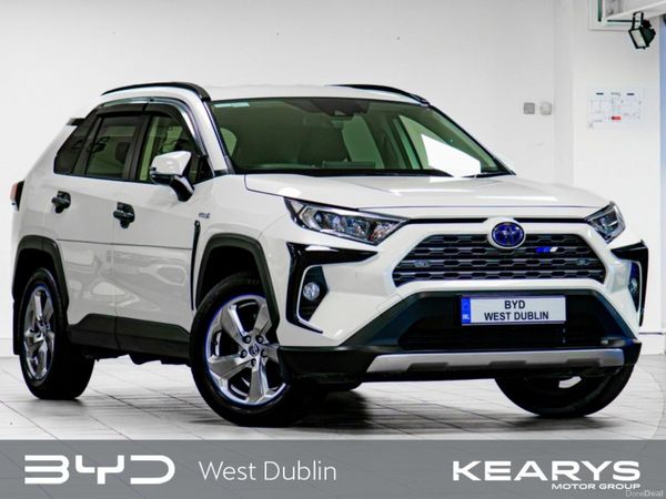 Toyota RAV4 SUV, Petrol Hybrid, 2022, White