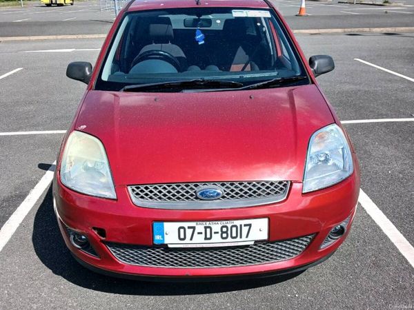 Ford Fiesta Hatchback, Petrol, 2007, Orange