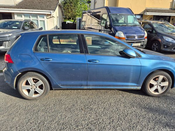 Volkswagen Golf Hatchback, Diesel, 2014, Blue