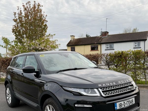 Land Rover Range Rover Evoque SUV, Diesel, 2018, Black