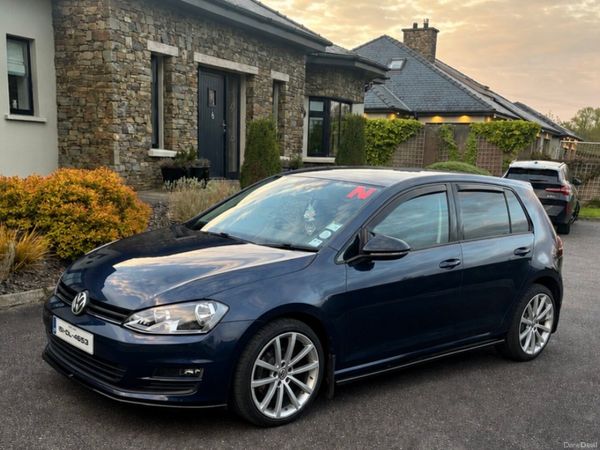 Volkswagen Golf Hatchback, Diesel, 2015, Blue