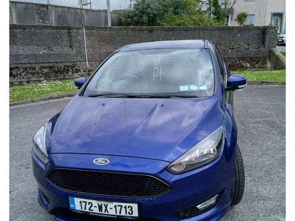 Ford Focus Hatchback, Diesel, 2017, Blue