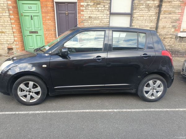 Suzuki Swift Hatchback, Petrol, 2008, Black
