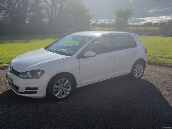Volkswagen Golf Hatchback, Diesel, 2013, White