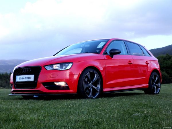 Audi A3 Hatchback, Diesel, 2016, Red