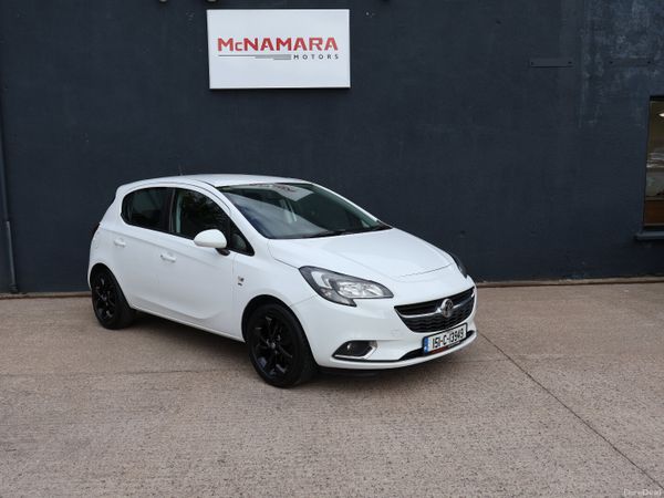 Vauxhall Corsa Hatchback, Petrol, 2015, White