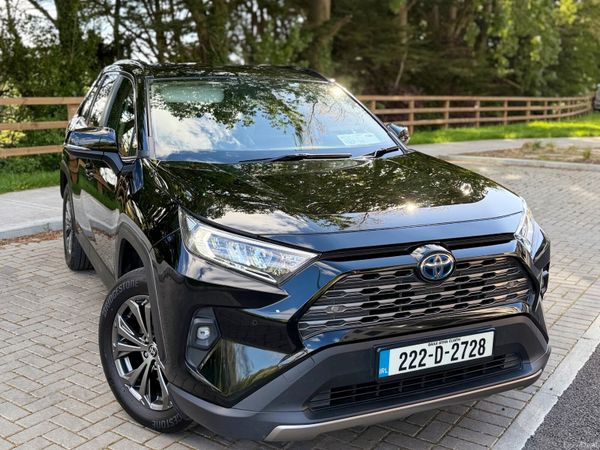 Toyota RAV4 SUV, Petrol Hybrid, 2022, Black