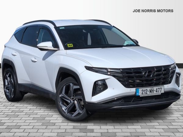 Hyundai Tucson MPV, Petrol Hybrid, 2021, White