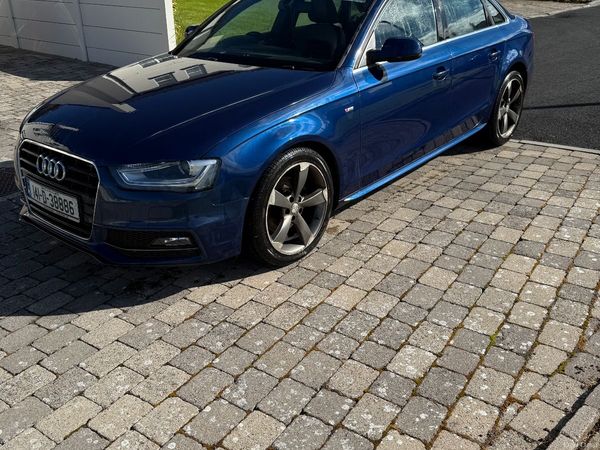 Audi A4 Saloon, Diesel, 2014, Blue