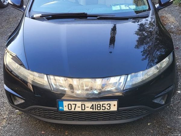 Honda Civic Hatchback, Petrol, 2007, Black