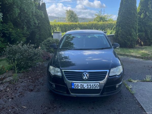 Volkswagen Passat Saloon, Diesel, 2008, Black